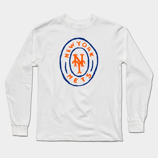 New York Meeeets 05 Long Sleeve T-Shirt by Very Simple Graph